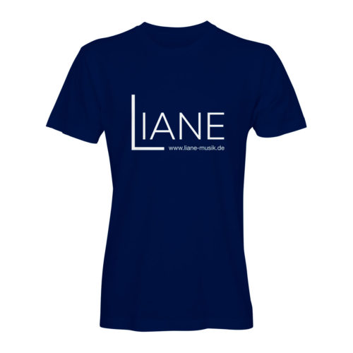 T-Shirt Herren Liane Logo blau