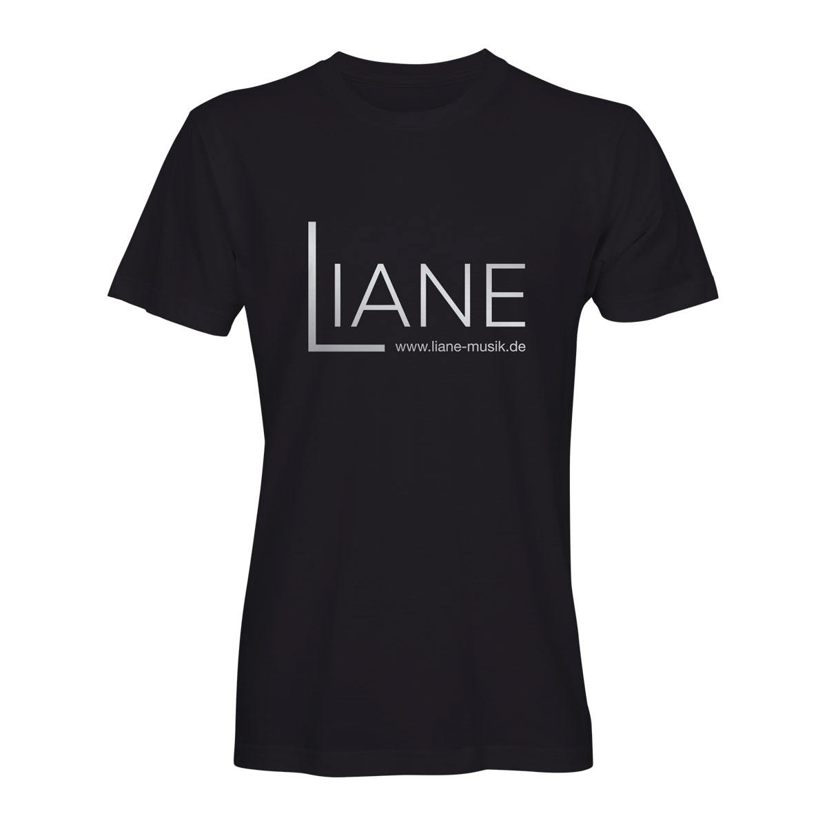 T-Shirt Herren Liane Logo schwarz